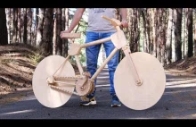 Jak zrobić drewniany rower.