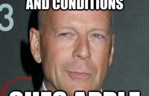 Bruce Willis pozywa Apple