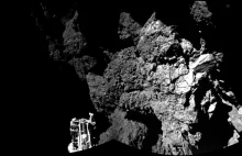 Jest PIERWSZE zdjęcie z powierzchni komety!!! :)