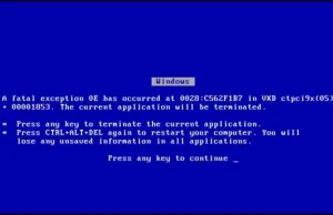 Najsłynniejszy BSOD w historii świętuje 20-lecie istnienia