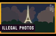 Zdjęcia wieży Eiffla w nocy są nielegalne