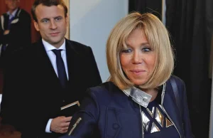 Macron odpowiada na komentarze dotyczące żony: "to homofobia i mizogonia"