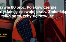 Prawie 80 proc. Polaków czerpie satysfakcję ze swojej pracy. Też tak macie?