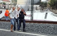 Katastrofa kolejowa w Hiszpanii - co najmniej 77 osób zginęło