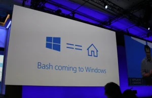 Windows 10 dostanie... linuxowego basha