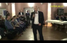 Janusz Korwin-Mikke w Kartuzach 29.04.2016 część I