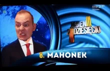 Mahonek w programie 1z10 NIE WYTRZYMUJE