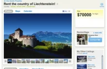Wynajmij kraj Liechtenstein za jedyne $70000 za noc!