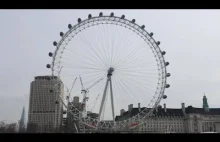 London Eye nazywa sie teraz Coca-Cola London Eye byliscie ? Timelapse