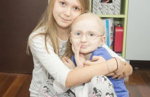 9-letnia Julka apeluje o pomoc dla cierpiącej na nowotwór siostrzyczki Kai