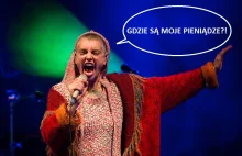 Sinead O'Connor miała dostać za 3 koncerty 500 euro