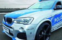 BMW X4 w służbie policji