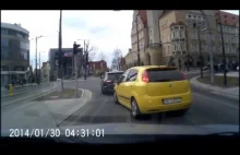 Cwaniactwo "kierowców" w Olsztynie