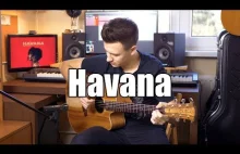 "Havana" zagrana na jednej gitarze w wykonaniu Polaka.
