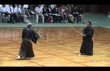 Prezentacja technik walki tradycyjną japońską bronią ninja - Kusarigama