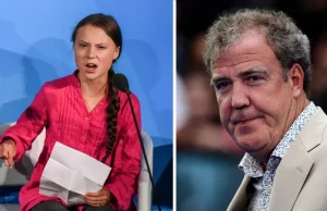 Jeremy Clarkson uważa, że Greta Thunberg to idiotka.