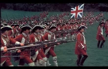 British Grenadiers line infantry attack.