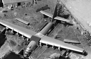 Hughes H-4 Hercules amerykańska lodź latająca z lat '40. Zdjęcia i filmy