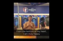 Wzruszająca przemowa Cristiano Ronaldo po wygraniu EURO 2016