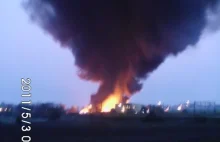 Pożar składowiska opon Gumitex w Toszku [Aktualizacja] [WIDEO + ZDJĘCIA] -...