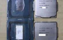 Niektóre procesory Intel Core 9. generacji wciąż mają „gluta” pod IHS-em.