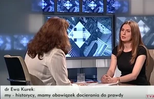 Dobra zmiana w TVP_ dr Ewa Kurek o niewyjaśnionej zbrodni w Jedwabnem