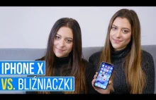 Czy bliźniaczki odblokują iPhone X? Test Face ID