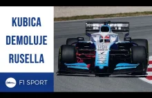 Kubica w tym elemencie demoluje resztę kierowców. Williams czeka na lepsze czasy