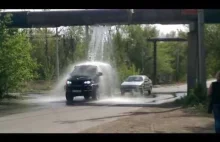 Bezpłatna myjnia samochodowa w Rosji