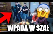 znany patologiczny streamer wpada w szal bije rodzine i niszczy dom