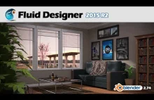 Fluid Designer - oparty na Blenderze program do szybkiego tworzenia wnętrz.