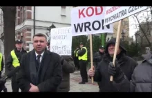 Naród musi przejrzeć na oczy. Protest Wolnych Polaków pod TK