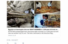 Ważne odkrycie: odnaleziono 8 mumii sprzed 3 500 lat