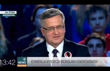 Bronisław Komorowski - Przemówienie (Konwencja Wyborcza Bronisława...