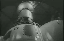 Wystrzelenie jednego z pierwszych satelitów-balonów.