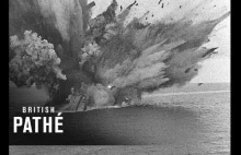 HMS Barham na chwilę przed eksplozją - film z 1941 roku.