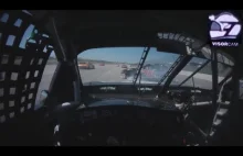 Jak wygląda wypadek w serii NASCAR z perspektywy kierowcy?