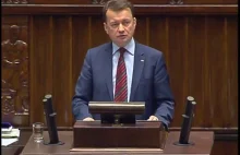 Mariusz Błaszczak o ustawie obniżającej emerytury członkom SB.