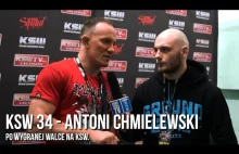 Antoni "Chmielu" Chmielewski wygrywa na KSW 34!