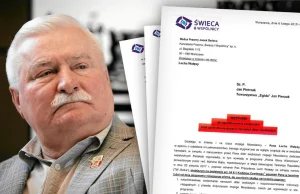Lech Wałęsa chce pozwać kilkanaście nazwisk