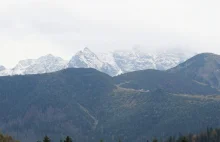 Koniec lata w górach. W Tatrach spadł śnieg