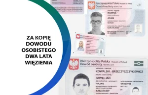 Dwa lata więzienia za xero dowodu osobistego