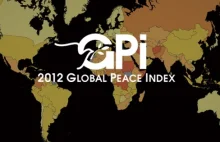 Indeks pokoju na świecie (GPI) w 2012r.
