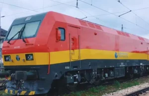 Pierwsza chińska lokomotywa elektryczna trafiła do Macedonii.