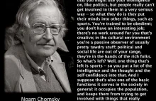 Chomsky o odwoływalności posłów oraz publicznych debatach wyborców