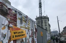 Przez budowę nowego hotelu w Katowicach pęka kamienica w centrum miasta.