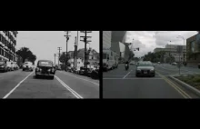 Los Angeles w latach 40. XX wieku i współcześnie