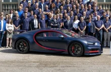 Bugatti właśnie wyprodukowało 100-tnego Chirona
