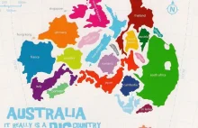 Ciekawostki na mapach: Sprawdźcie jak duża jest Australia