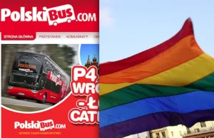 Czy geje wspólnie z Gazetą Wyborczą chcą wykończyć Polskiego Busa?